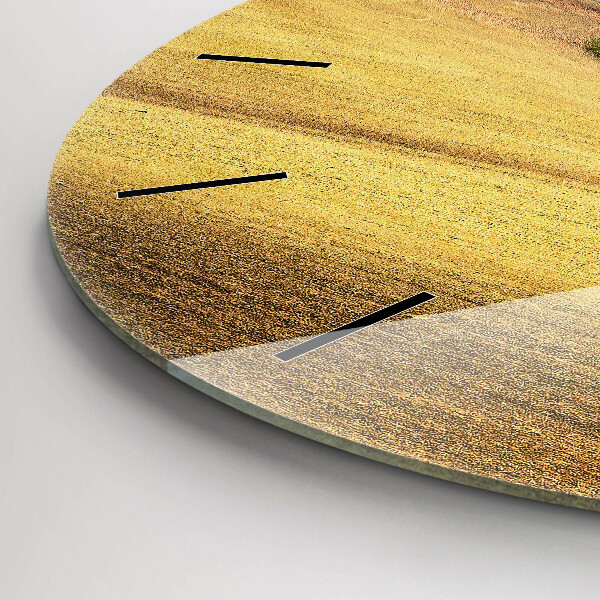 Orologio rotondo Paesaggio rurale della Moravia