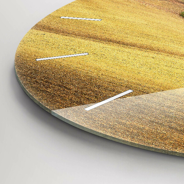 Orologio rotondo Paesaggio rurale della Moravia