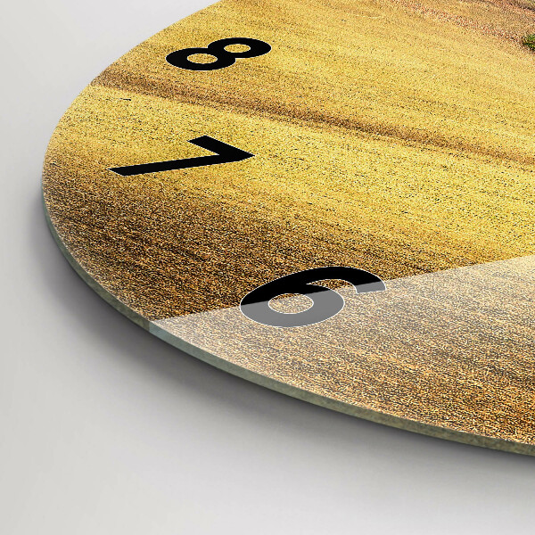 Orologio rotondo Paesaggio rurale della Moravia