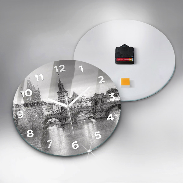 Orologio rotondo Ponte Carlo a Praga