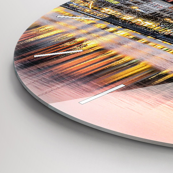 Orologio rotondo Alster ad Amburgo