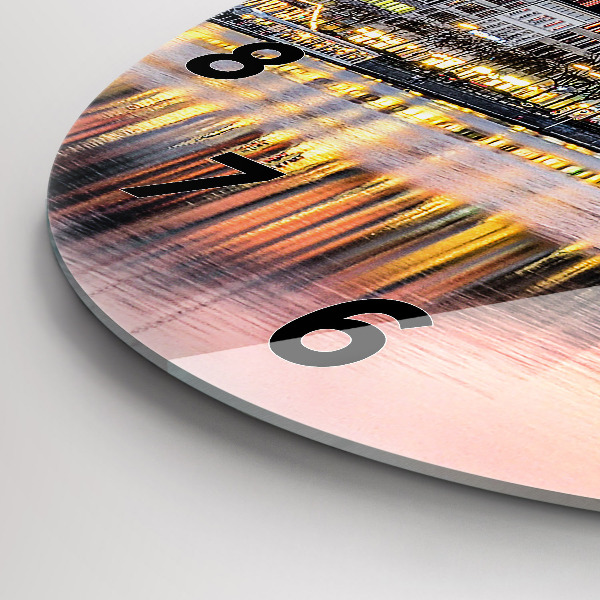 Orologio rotondo Alster ad Amburgo