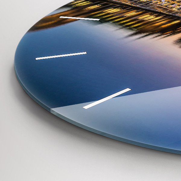 Orologio rotondo Municipio di Amburgo