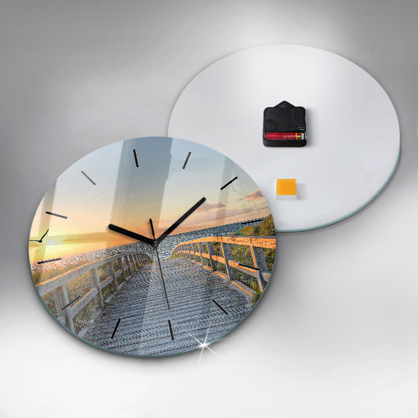 Orologio rotondo Vacanze al mare