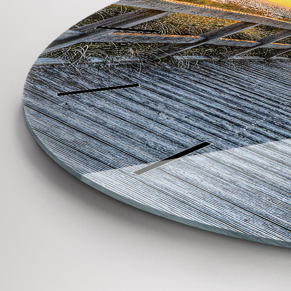 Orologio rotondo Vacanze al mare