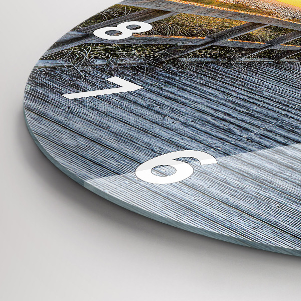 Orologio rotondo Vacanze al mare