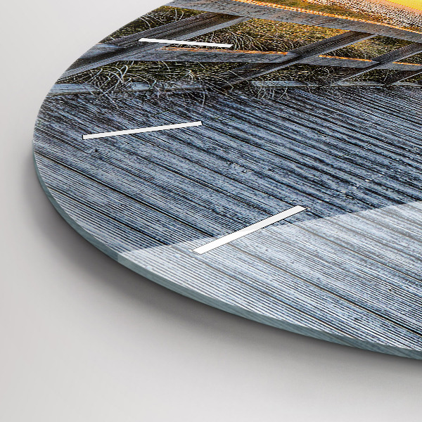 Orologio rotondo Vacanze al mare