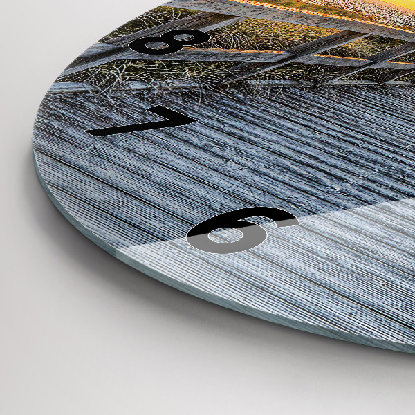 Orologio rotondo Vacanze al mare