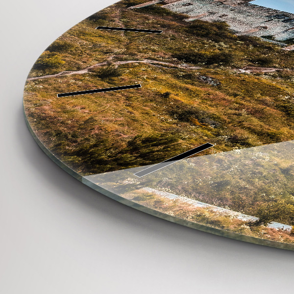 Orologio rotondo Castello di Spiš in Slovacchia