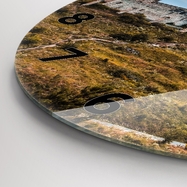 Orologio rotondo Castello di Spiš in Slovacchia