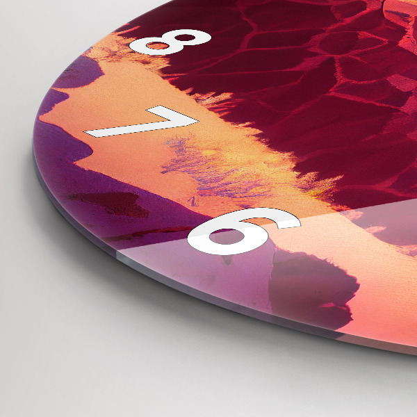 Orologio rotondo in vetro Deserto dell'Arizona