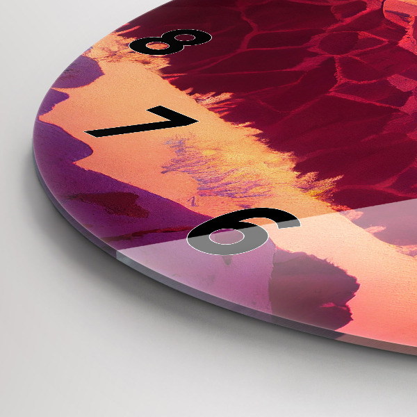 Orologio rotondo in vetro Deserto dell'Arizona