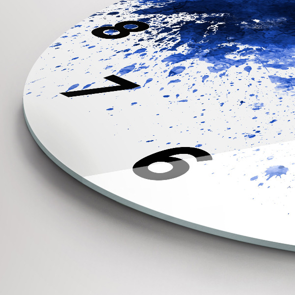 Orologio rotondo in vetro Acquerelli di San Antonio