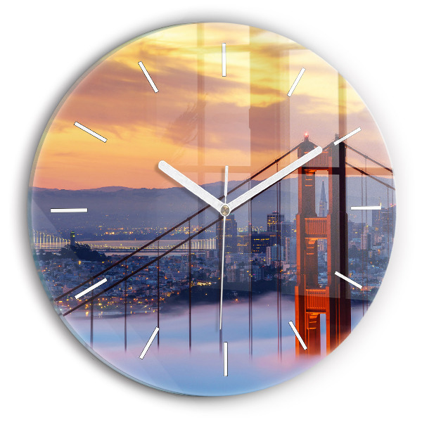 Orologio rotondo Ponte di San Francisco