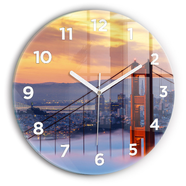 Orologio rotondo Ponte di San Francisco