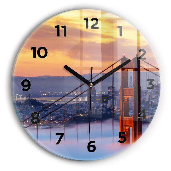 Orologio rotondo Ponte di San Francisco