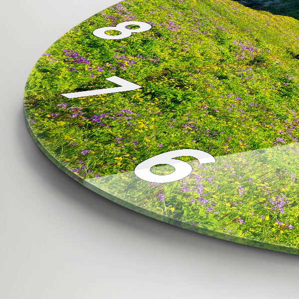 Orologio rotondo in vetro Riserva di Hornstrandir Islanda