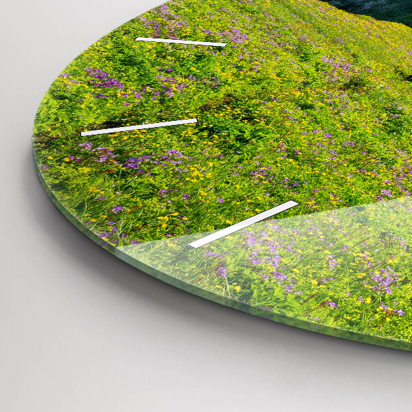 Orologio rotondo in vetro Riserva di Hornstrandir Islanda