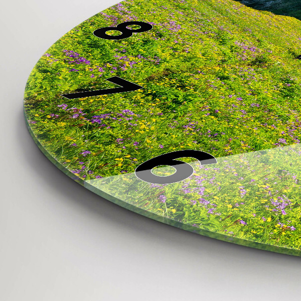 Orologio rotondo in vetro Riserva di Hornstrandir Islanda