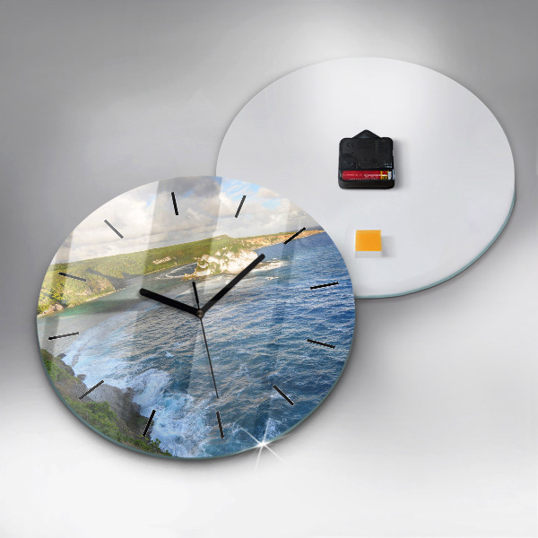 Orologio rotondo Costa dell'oceano