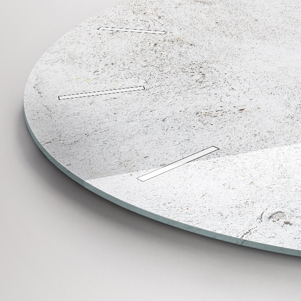 Orologio rotondo in vetro Olive minimaliste