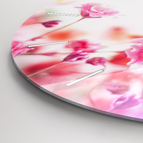 Orologio rotondo Fiori nel prato