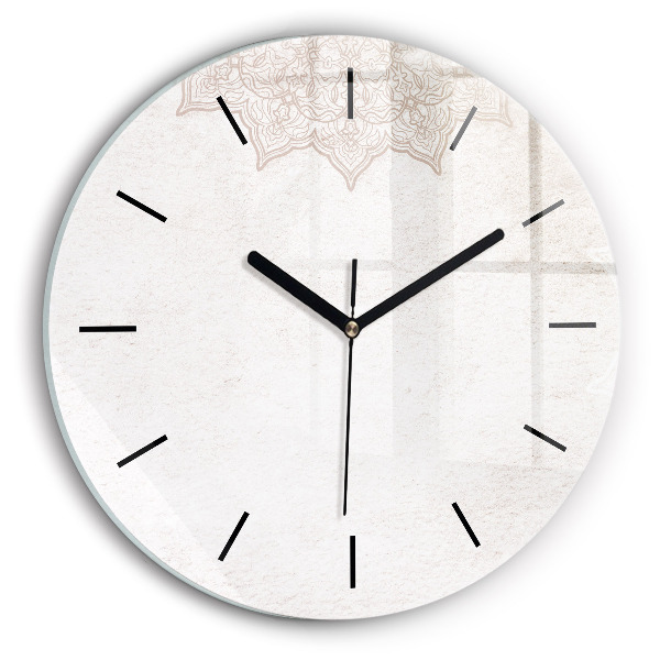 Orologio rotondo Motivo decorativo