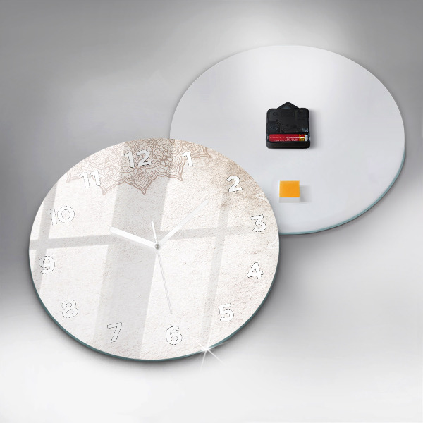 Orologio rotondo Motivo decorativo