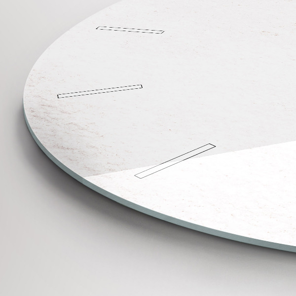 Orologio rotondo Motivo decorativo