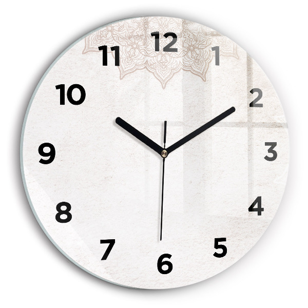 Orologio rotondo Motivo decorativo