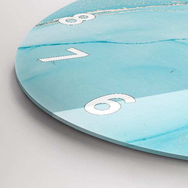 Orologio rotondo Marmo decorativo