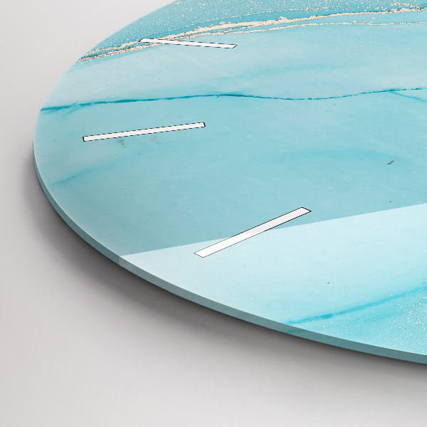 Orologio rotondo Marmo decorativo