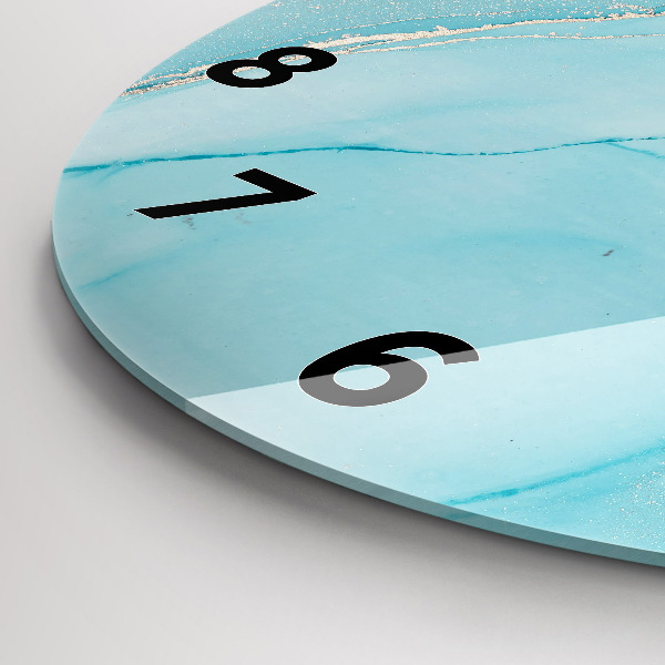 Orologio rotondo Marmo decorativo