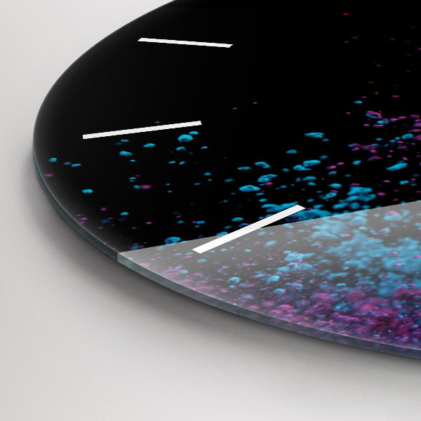 Orologio rotondo Esplosione di colori