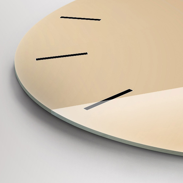 Orologio rotondo Luce astratta