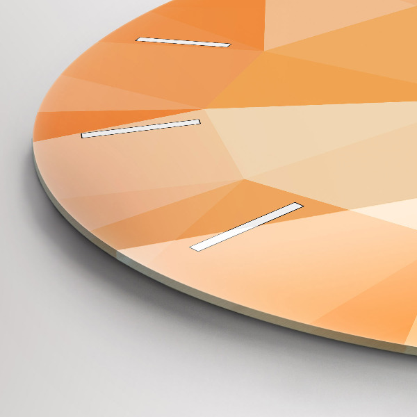 Orologio rotondo Triangoli di astrazione