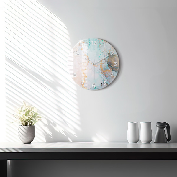 Orologio rotondo Pittura astratta