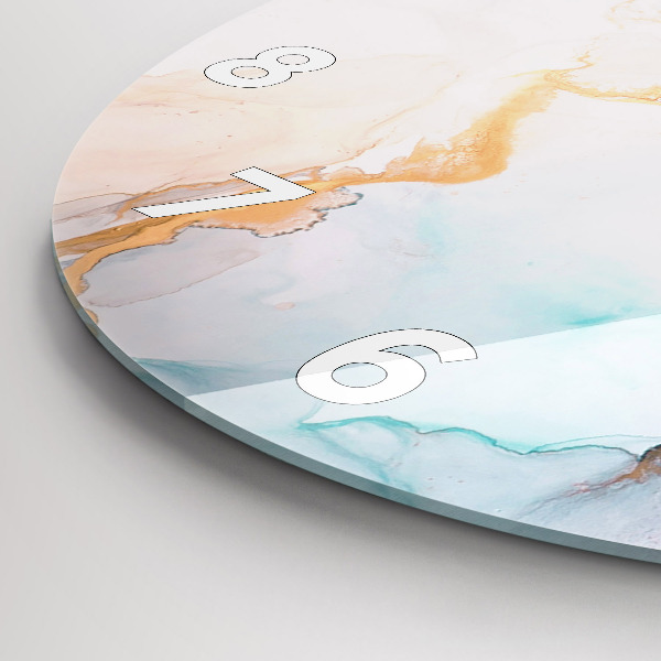 Orologio rotondo Pittura astratta