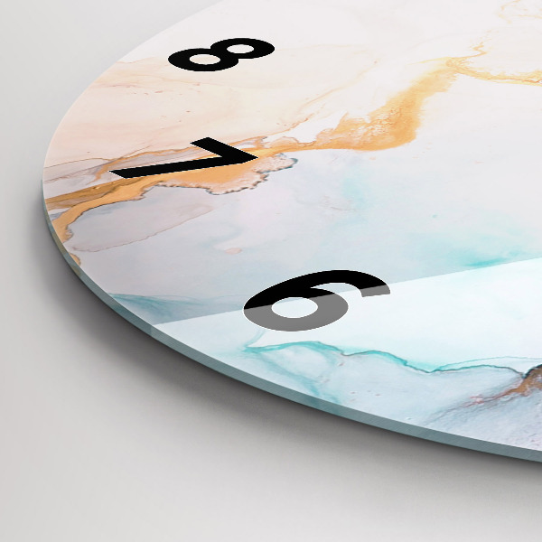 Orologio rotondo Pittura astratta