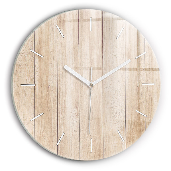 Orologio rotondo Struttura in legno