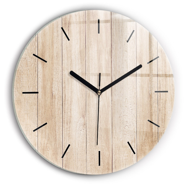 Orologio rotondo Struttura in legno
