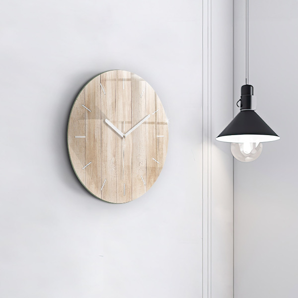 Orologio rotondo Struttura in legno