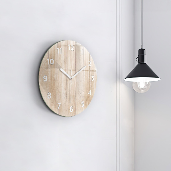 Orologio rotondo Struttura in legno