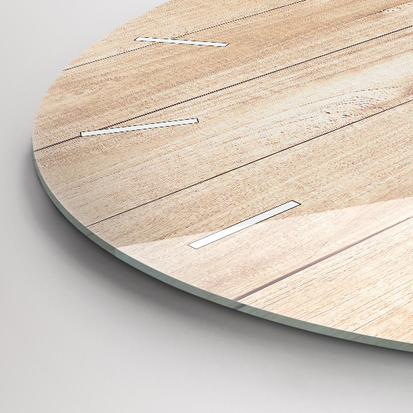 Orologio rotondo Struttura in legno