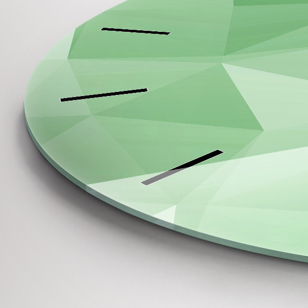 Orologio rotondo Triangoli astratti