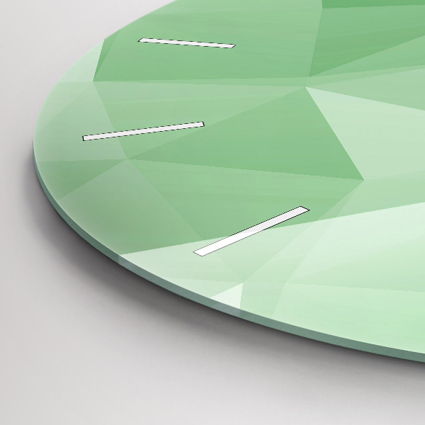 Orologio rotondo Triangoli astratti