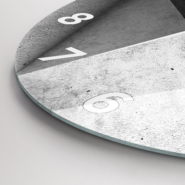 Orologio rotondo Triangoli di astrazione