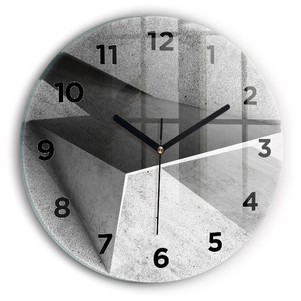 Orologio rotondo Triangoli di astrazione