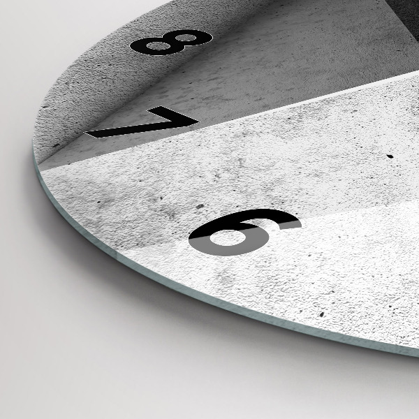 Orologio rotondo Triangoli di astrazione