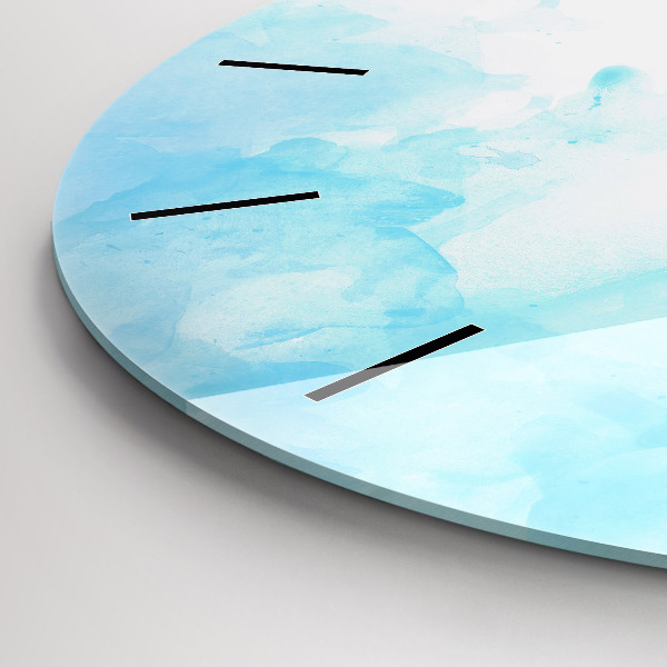 Orologio rotondo Macchie dipinte